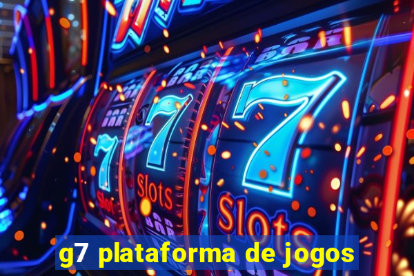 g7 plataforma de jogos